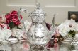 画像16: アンティークシルバー、アンティーク銀器、純銀製(925) 1869年 Martin, Hall 製作 特級 ヴィクトリアンロココ /ルイスタイル ティー＆コーヒーセット