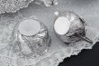 画像7: アンティークシルバー、アンティーク銀器、純銀製(925) 1897年 激レア  華やかなロココシェル型 透かし ストロベリーディッシュセット