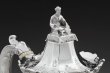 画像10: アンティークシルバー、アンティーク銀器、純銀製(925) 1845年 バーナード 特級 スクロールとお花のエングレービング　ティー&コーヒー４点セット