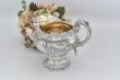 画像12: アンティークシルバー、アンティーク銀器、純銀製(925) 1842年  ヴィクトリア時代初期 可愛らしい花の摘み ロココ調 お花とスクロール装飾 ティー 3点セット