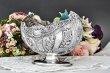 画像3: アンティークシルバー、アンティーク銀器、純銀製(925) 1900年 美しい縁周りの透かし細工 花とスクロールの打ち出し彫刻 ボンボンディッシュ