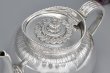 画像6: アンティークシルバー、アンティーク銀器　純銀製(925)1868年 アカンサス、ケルティック紋様　鏡面の美しいバチェラー/ブレックファースト ティー＆コーヒーセット　　